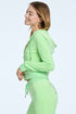 JUICY COUTURE Classic Hoodie Back Bling Womens Apparel